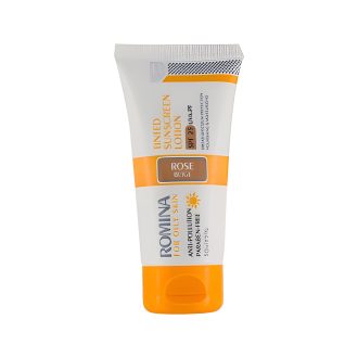 کرم ضد آفتاب رنگی روشن انواع پوست SPF‏25 حجم 50 میل رومینا