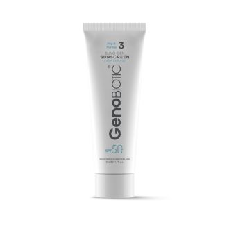 کرم ضد افتاب (مناسب پوست خشک و معمولیSPF50 بژ روشن)50 میل ژنو